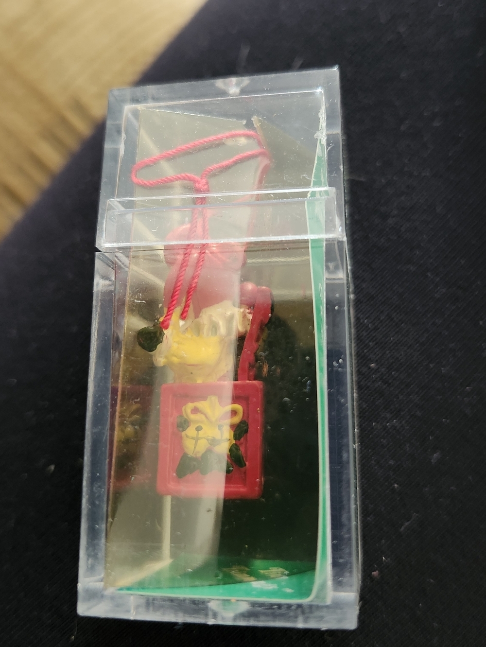 Dept 56 Tiny Trimmings Pewter Clown in Gift Box Ornament - Picture 5 of 5